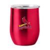 Logo Brands 527-S16CB-1: St Louis Cardinals Gameday Stainless 16oz Curved BEV view 1
