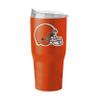 Logo Brands 608-S30PT-34: Cleveland Browns 30oz Flipside Powder Coat Tumbler view 1