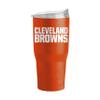 Logo Brands 608-S30PT-34: Cleveland Browns 30oz Flipside Powder Coat Tumbler view 2