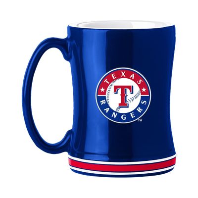Logo Brands 529-C14RM: Texas Rangers 14oz Relief Mug