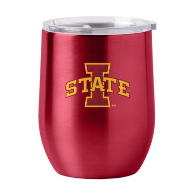 logobrands IA State 16oz Gameday Stainless Curved Beverage