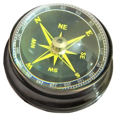 Antique Vintage Nautical Brass Compass Hanging Compass Paperweight Ideal for Maritime Collectors & Home Decor