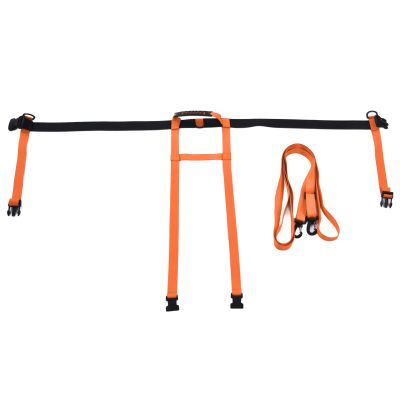 Speed Control Adjustable Drop Protection Snowboard Shoulder Harness Professional with Traction Leash for Beginner for Skating(orange),Kids Skiing Harness, Kids Skiing Harness, Speed Control Adju