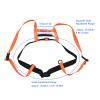 Speed Control Adjustable Drop Protection Snowboard Shoulder Harness Professional with Traction Leash for Beginner for Skating(orange),Kids Skiing Harness, Kids Skiing Harness, Speed Control Adju view 4