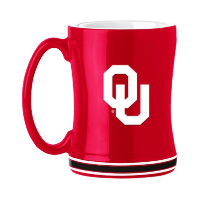 logobrands Oklahoma 14oz Relief Mug