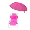 Kids Camping Chair Kids Outdoor Beach Chair Camping Chair with Umbrella, Ultralight Portable Folding Chair, Easy Storage (Color : Pink) view 1