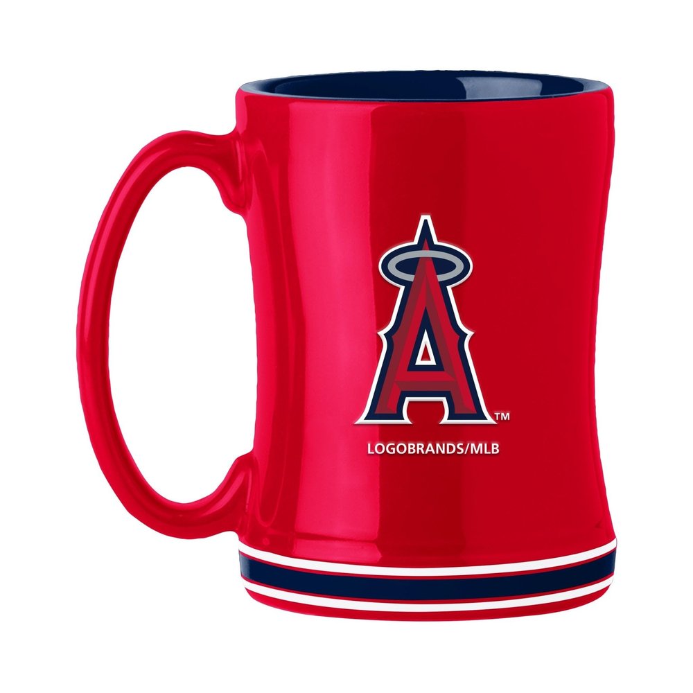 Logo Brands 501-C14RM: LA Angels 14oz Relief Mug