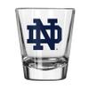 Logo Brands NCAA Notre Dame Fighting Irish Gameday Classic 2 oz Shot Glass  Weighted Base | Bareware for Tailgates, Home Bars & Celebrations | Great Gift for Alumni & Fans view 1