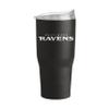 Logo Brands 603-S30PT-34: Baltimore Ravens 30oz Flipside Powder Coat Tumbler view 2