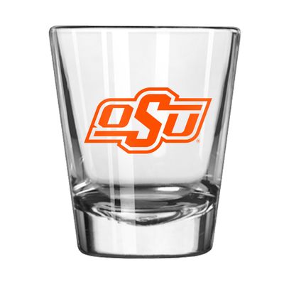 Logo Brands NCAA Oklahoma State Cowboys Gameday Classic 2 oz Shot Glass  Weighted Base | Bareware for Tailgates, Home Bars & Celebrations | Great Gift for Alumni & Fans