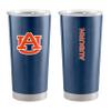 Logo Brands NCAA Auburn Tigers - 20oz Stainless Steel Tumbler, Double-Wall Insulated, Slider Lid view 1