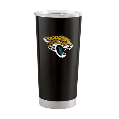 Logo Brands 615-S20T-1: Jacksonville Jaguars 20oz Gameday Stainless Steel Tumbler