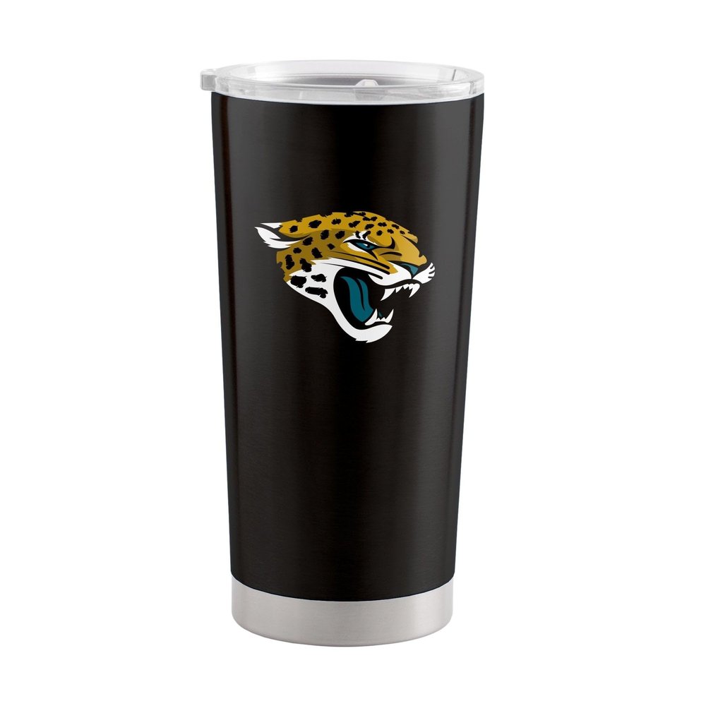 Logo Brands 615-S20T-1: Jacksonville Jaguars 20oz Gameday Stainless Steel Tumbler