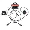 36V 48V E-Bike Front and Rear Light Brake Lamp Kit for Bafang 8Fun Mid Drive Motor BBS01 BBS02 BBSHD Headlight and Tail Light Sets with Turning Light Horn view 1