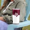 Logo Brands NCAA Texas A&M Aggies - 20oz Colorblock Stainless Steel Tumbler, Double-Wall Insulated, Slider Lid view 2