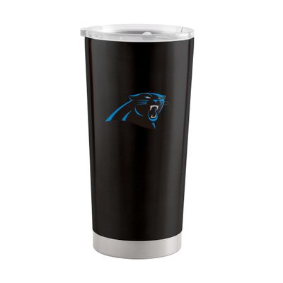 Logo Brands 605-S20T-1: Carolina Panthers 20oz Stainless Tumbler