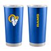 Logo Brands 629-S20T-1: LA Rams 20oz Gameday Stainless Steel Tumbler view 1