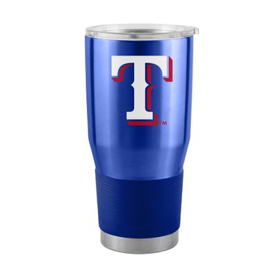 Logo Brands 529-S30T-1: Texas Rangers 30oz Stainless Tumbler
