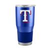 Logo Brands 529-S30T-1: Texas Rangers 30oz Stainless Tumbler view 1