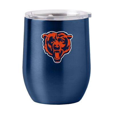Logo Brands 606-S16CB-1: Chicago Bears Gameday Stainless 16oz Curved BEV