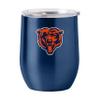 Logo Brands 606-S16CB-1: Chicago Bears Gameday Stainless 16oz Curved BEV view 1