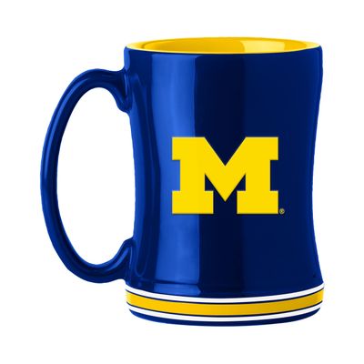 logobrands Michigan 14oz Relief Mug
