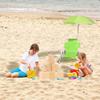 Kids Camping Chair Kids Outdoor Beach Chair Camping Chair with Umbrella, Ultralight Portable Folding Chair, Easy Storage (Color : Blue) view 4