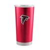 Logo Brands 602-S20T-1: Atlanta Falcons 20oz Gameday Stainless Steel Tumbler view 1