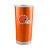 Logo Brands 608-S20T-1: Cleveland Browns 20oz Stainless Tumbler view 1