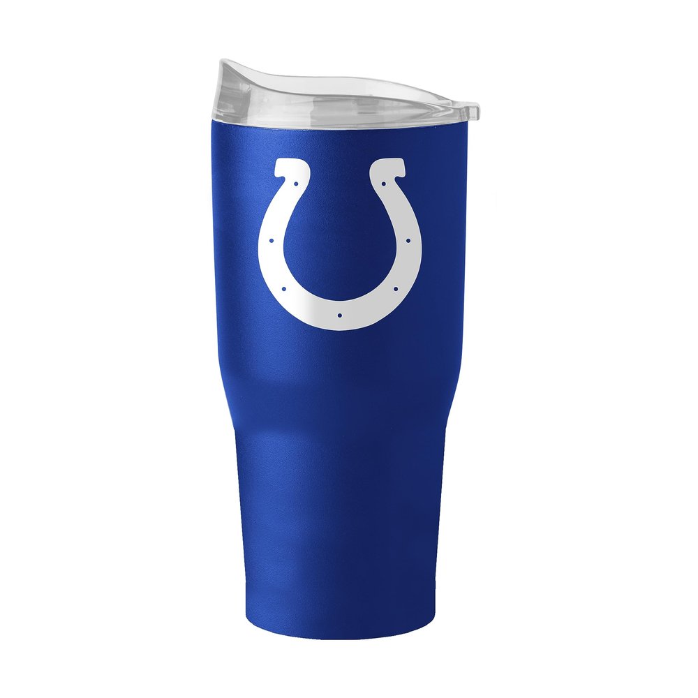 Logo Brands 614-S30PT-34: Indianapolis Colts 30oz Flipside Powder Coat Tumbler
