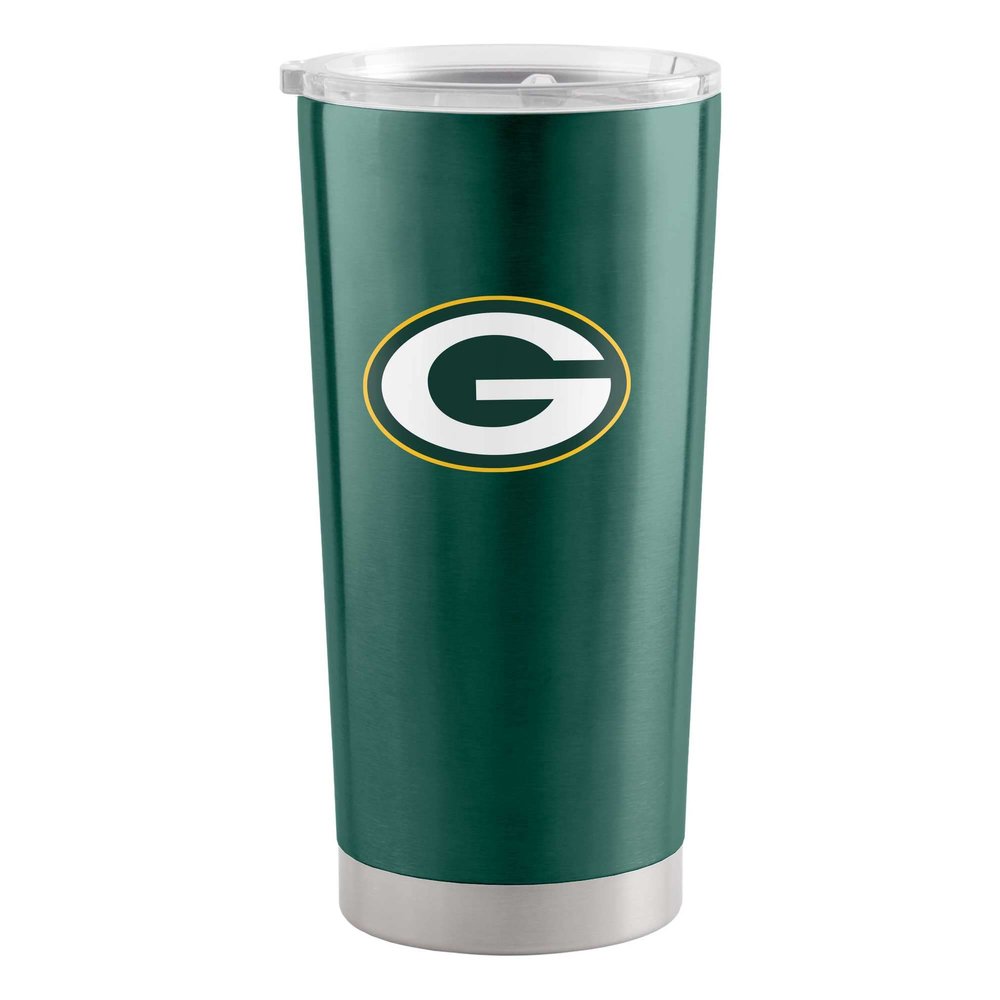 Logo Brands 612-S20T-1: Green Bay Packers Gameday Stainless 20oz Tumbler