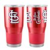 Logo Brands 527-S30T-1: St Louis Cardinals 30oz Full Color Gameday Stainless Tumbler view 1