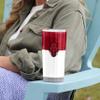 Logo Brands NCAA Arkansas Razorbacks - 20oz Colorblock Stainless Steel Tumbler, Double-Wall Insulated, Slider Lid view 2