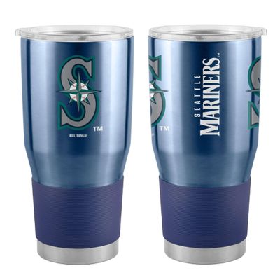 Logo Brands 526-S30T-1: Seattle Mariners 30oz Gameday Stainless Tumbler