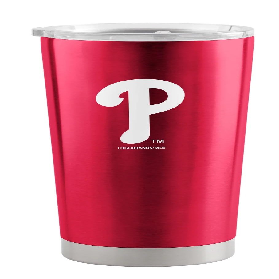 Logo Brands Philadelphia Phillies - 20oz Gameday Stainless Steel Tumbler, Double-Wall Insulated, Slider Lid