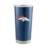 Logo Brands 610-S20T-1: Denver Broncos 20oz Stainless Tumbler view 1