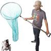 Animal Control Catch Net Pole Tool for Dog Shoat Goat Cat Boar Hog Pig Racoon Possum Skunk Goose Chickens Pigeon - Heavy Duty view 1