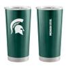 Logo Brands NCAA Michigan State Spartans - 20oz Gameday Stainless Steel Tumbler, Double-Wall Insulated, Slider Lid view 1