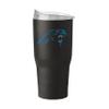 Logo Brands 605-S30PT-34: Carolina Panthers 30oz Flipside Powder Coat Tumbler view 1