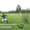 BaseGoal 7'7' Baseball Softball Practice Net,Baseball Backstop,for Hitting Pitching Batting Catching with Bow Frame,Bonus Strike Zone view 4