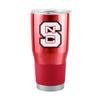 Logo Brands NCAA NC State Wolfpack - 30oz Gameday Stainless Steel Tumbler, Double-Wall Vacuum Insulated, Slider Lid, Ergonomic Design, Silicone Grip view 1