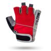 Pure Athlete Fingerless Weight Lifting Gloves - Gym Workout Gloves for Men Women Weightlifting (L, Black/Red) view 2