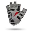 Pure Athlete Fingerless Weight Lifting Gloves - Gym Workout Gloves for Men Women Weightlifting (L, Black/Red) view 3