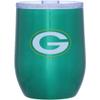 Logo Brands 612-S16CB-1: Green Bay Packers Gameday Stainless 16oz Curved BEV view 1