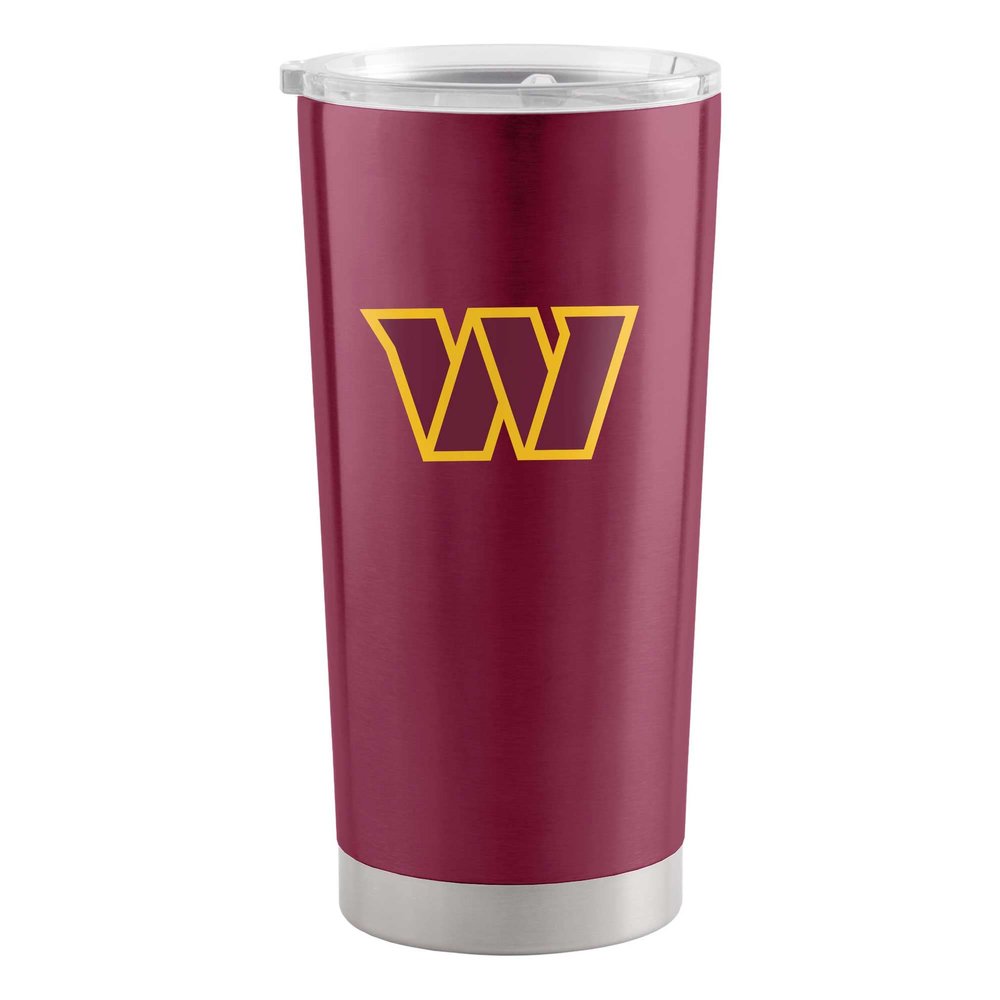 Logo Brands 632-S20T-1: Washington Commanders 20oz Gameday Stainless Tumbler