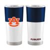 Logo Brands NCAA Auburn Tigers - 20oz Colorblock Stainless Steel Tumbler, Double-Wall Insulated, Slider Lid view 3