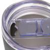 Logo Brands NCAA South Carolina Gamecocks 20oz Etch Powder Coat Tumbler - Double-Wall Insulated, Non-Slip Base, and High Lip Slider Lid view 4