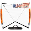 Lacrosse Goal 6x6 Feet | Lacrosse Net for Back Yard Fully Flexible and Portable | Pair with Your Lacrosse Rebounder or Lacrosse Backstop | Used by Man Lacrosse Goalie [Cary Bag Included] view 1