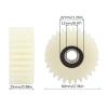Aramox 28 Teeth Wheel Hub Motor Planetary Gear E Bike Wheel Hub Motor Planetary Gears Nylon High Performance Replacement for Electric Bike view 2