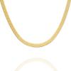 PAVOI Italian Diamond Chain Necklace, 925 Silver, Yellow Gold, Y view 1